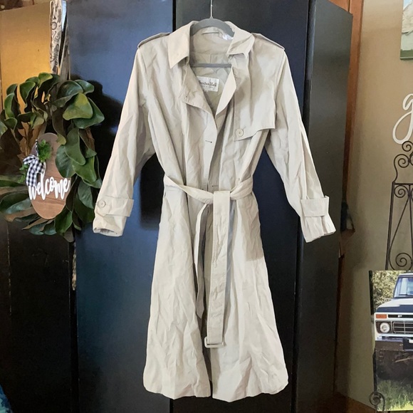 Saxton Hall Jackets & Blazers - Vintage Saxton Hall trench coat size 12